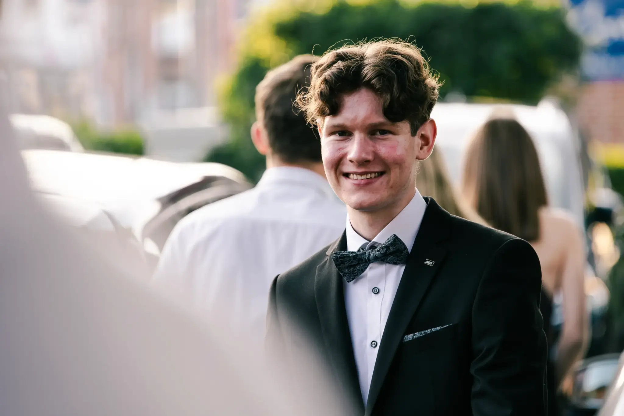 Hochzeit in Oldenburg – Gast am Empfang